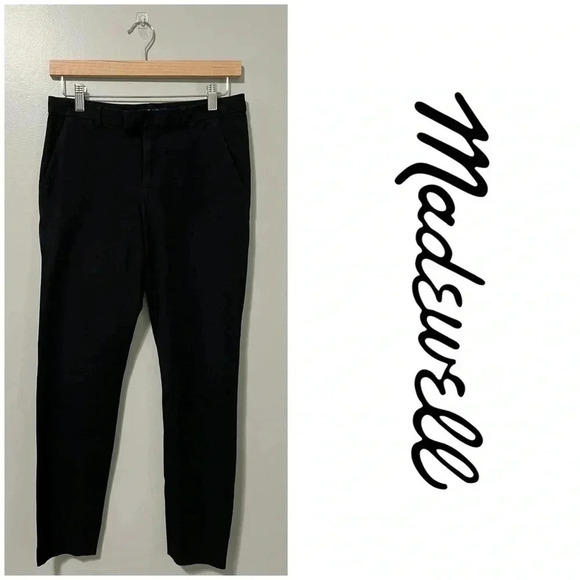 Madewell  Slim Fit Ankle Mid Rise Dress Pant - Picture 1 of 12